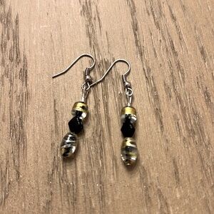Party Girl Handmade Glass Bead Earrings